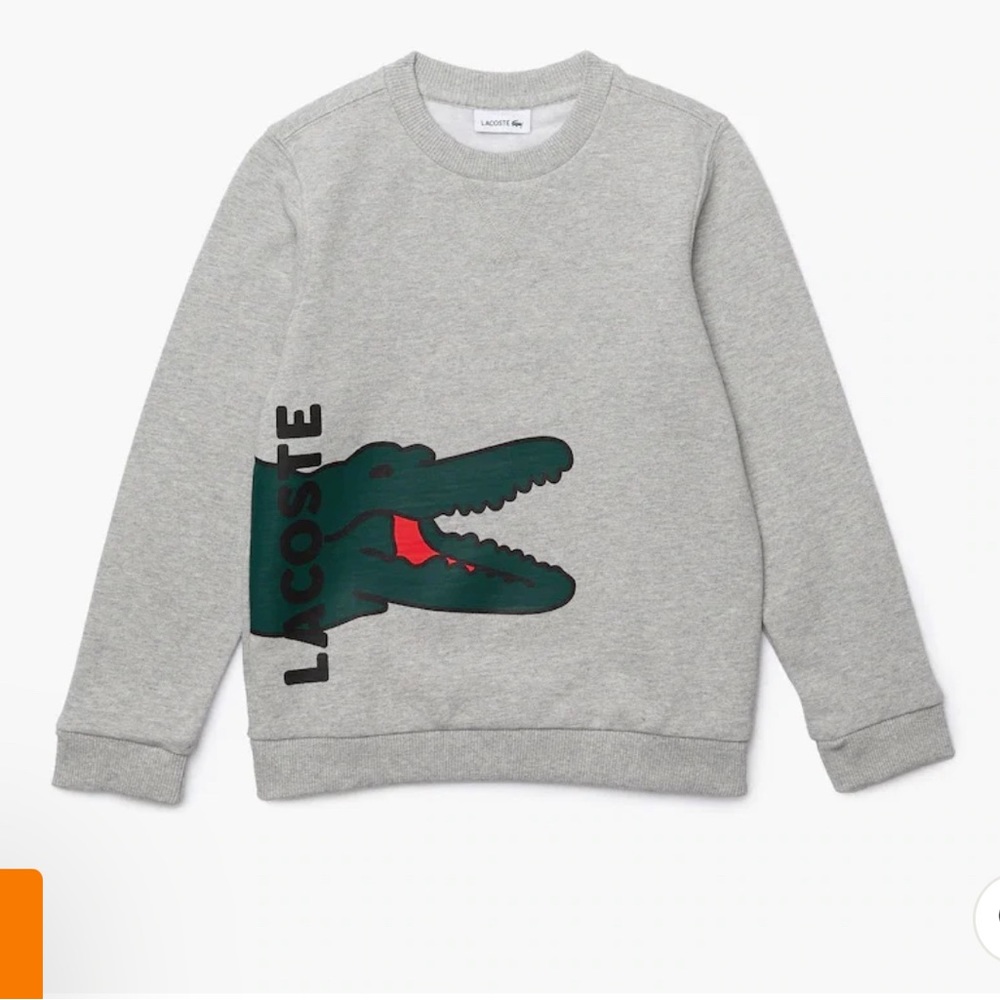 LACOSTE KIDS
KIDS’ CROCODILE PRINT FLEECE SWEATSHIRT